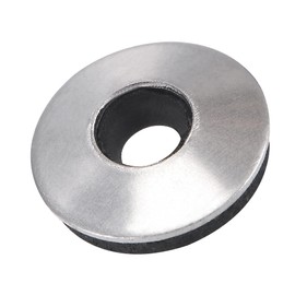 MECCANIXITY Bonded Sealing Washers 12x4.2x2.8mm Stainless Steel EPDM Rubber Backed Screw Gasket, Pack of 100