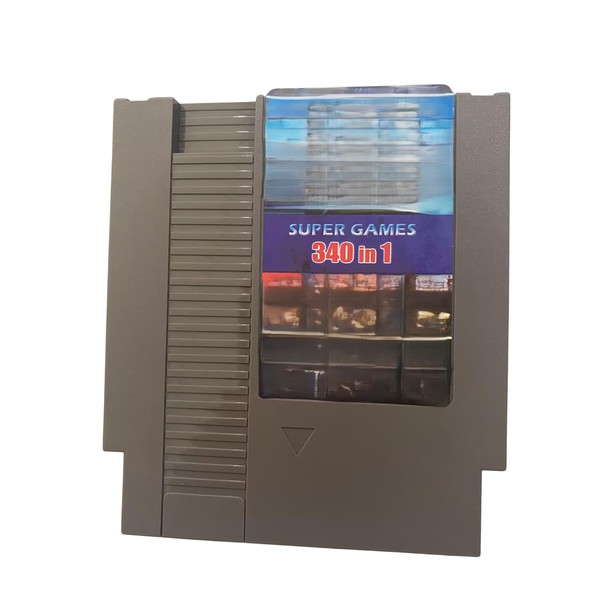 Super Cartridge 340 in 1 Multi Game Cartridge for NES