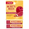 Burt's Bees Moisturizing Lip Balm, Pomegranate With Beeswax And Fruit