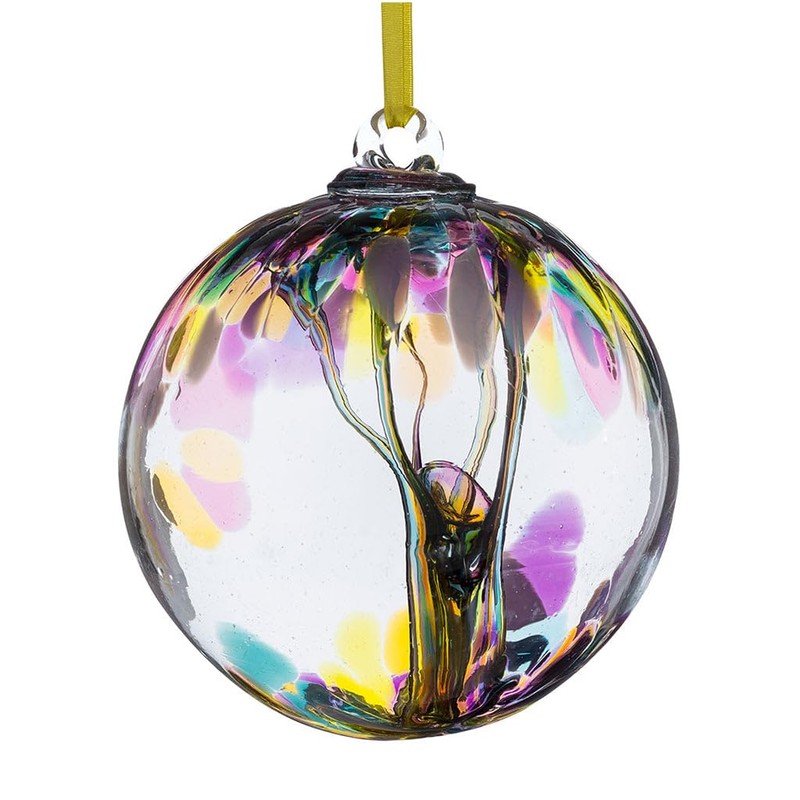Attraction Orb – Inspiration Glass Ornament – Handcrafted Keepsake for