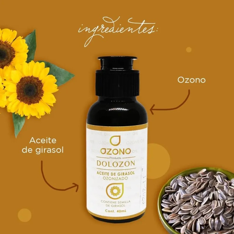 Aceite Ozonizado Cicatrizante Regenerador Piel 40ml