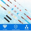Solder Seal Wire Waterproof Heat Shrink Connectors(30+70pcs),Waterproof Heat Shrink Electrical