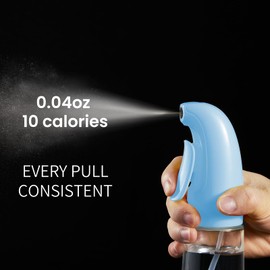 Deziggur Oil Sprayer for Cooking, Olive Oil Sprayer Mister, Olive Oil Spray Bottle for Cooking, Salads, BBQs and More (Blue)