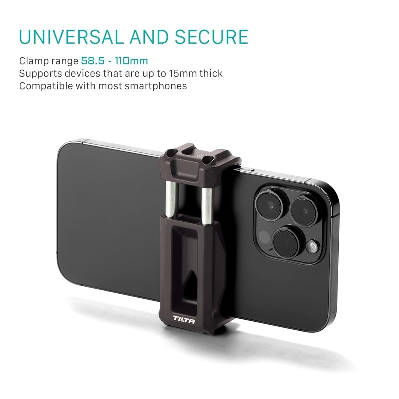 TILTA TA-PMB4-B Adjustable Telephone Holder with 1/4-20 Thread and Cold