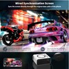 Portable Projector, Full High Definition 1080P, Built-in 4Ω-2W Speaker, Eye
