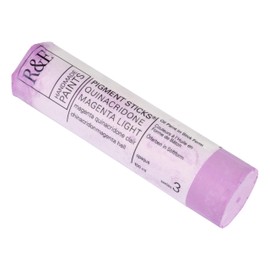 R&F Handmade Paints - Professional Oil Pigment Stick, Quinacridone Magenta Light, 100 ml