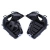 MOTOKU Front Driver and Passenger Side Fog Light Cover Bezel