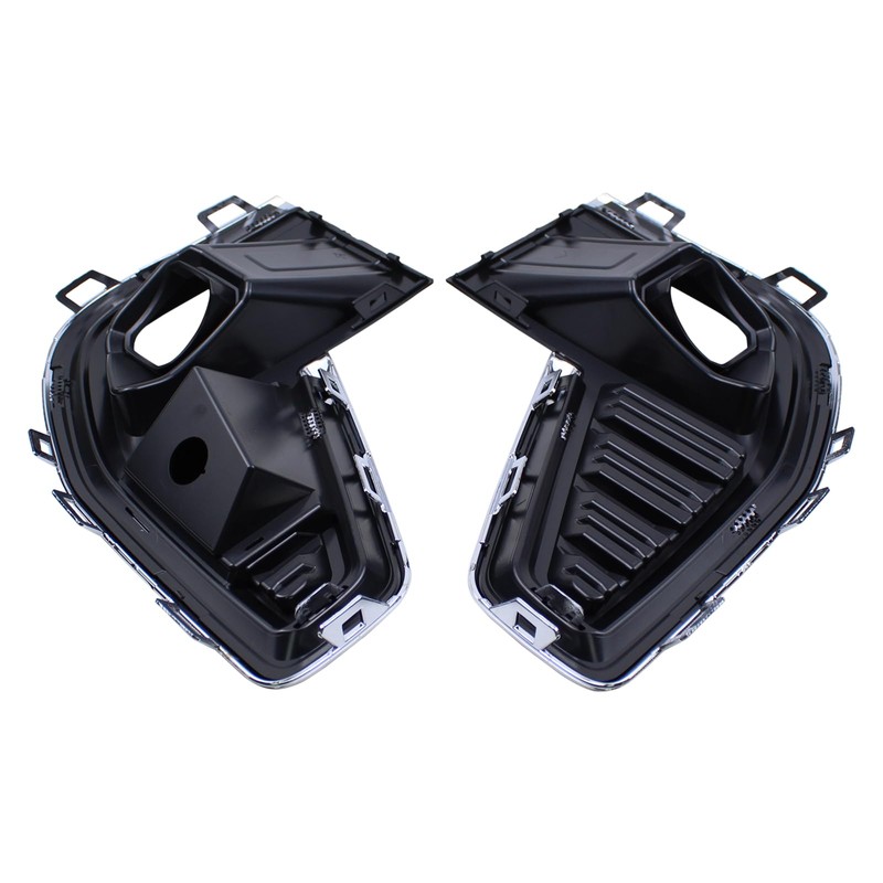 MOTOKU Front Driver and Passenger Side Fog Light Cover Bezel