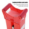 Fertilizer Seeder, Precise Seeding Fertilize Accurately Portable Garden Push Seeder,