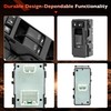 Power Window Switch Driver & Passenger Side Control Buttons Compatible
