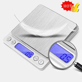 Unbranded 3000G x 0.1G Digital LCD Kitchen Scale Jewelry Food Balance Weight Gram Accurate