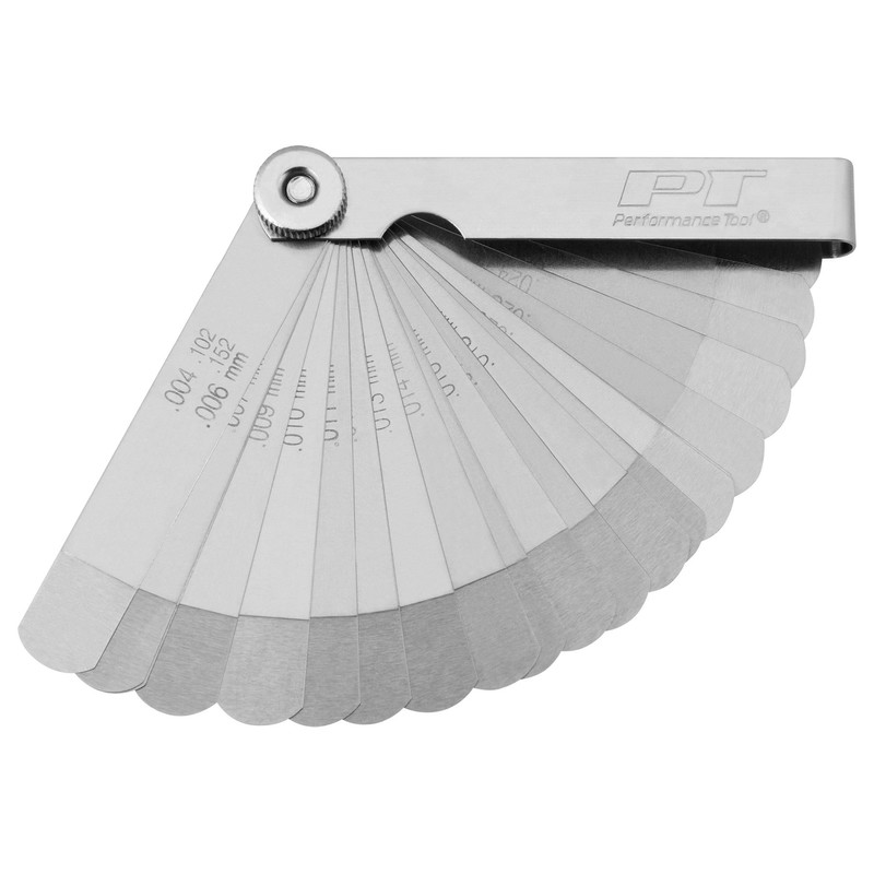 Performance Tool W80524 22-Blade Go-No-Go Feeler Gauge