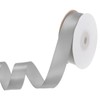 M METERXITY Gray Satin Ribbon, 25 Yards 3/4 Inch Wide