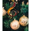G Clef Music Note Christmas Tree Ornament Holiday Decoration, 5