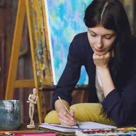 Relaxdays Wooden Mannequin Wooden Drawing Craft Moving Model Doll Artist Small Stand 15cm Tall Natural