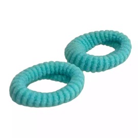 American Girl NEW American Girl HAIR TIES 2 Ponytail Holders Doll Styling Accessory Teal Blue