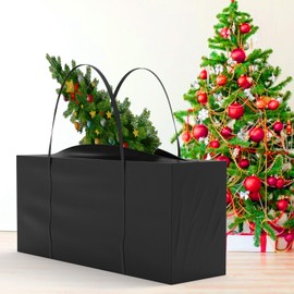 Yomisee Cushion Bag, Garden Cushion Protective Cover, Waterproof, UV-Resistant Padding, Heavy Duty Tear-Resistant 210D Oxford Fabric, Storage Bag for Christmas Tree Cushions (173 x 76 x 51 cm)