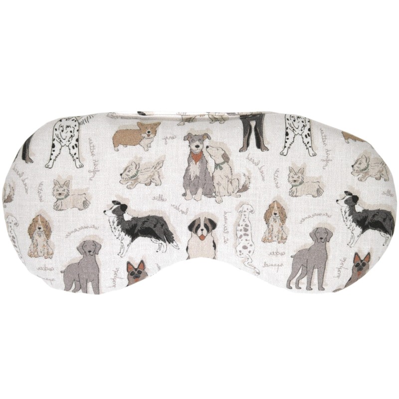 Bio-Bio Eye Pillow Eyebright & Linseed "Love Dogs" for Relaxation,