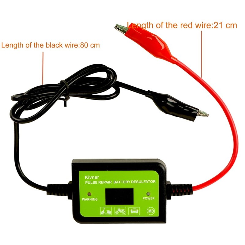 200AH Lead Acid Battery Desulfator 12-48V Auto Pulse Desulfator 2A