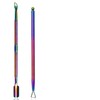 2PCS Stainless Steel Cuticle Pusher and Gel Scraper Set Salon