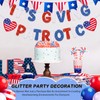 It's Giving Patriotic Banner, Red White Blue 4th of July