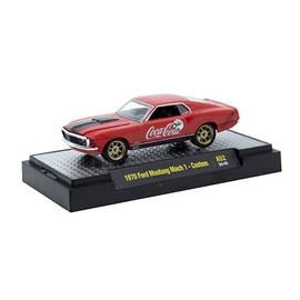 M2 Machines – 1:64 Diecast Car – Cola Series 31500-HS52 24-56 – Limited Edition 1970 Mustang Mach 1 Custom