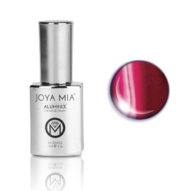 JOYA MIA Aluminix Chrome Gel Nail Polish Silver Base Long Lasting Easily Soak Off Unique Colors 15ml (ALX-29)