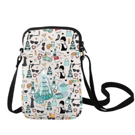 LEVLO Holly Golightly Crossbody Bag Holly & Paul Fans Gift Holly Classic Movies Shoulder Bag Holly Golightly Merch, Holly C Bag, M