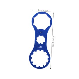 BESPORTBLE 2pcs Front Fork Spanner Tool for Maintenance Lightweight Wrench for Disassembling Bike Fork Caps and Shoulder Covers Suitable for Mountain and Road