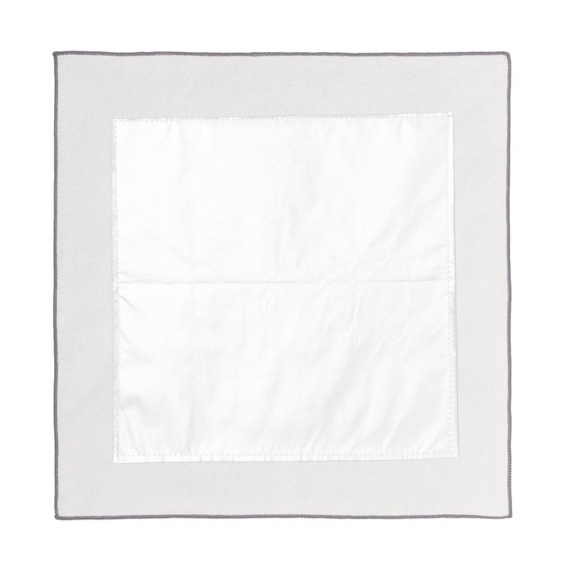 Francfranc No Tie Wrap Lunch Cloth, Lilia, Gray