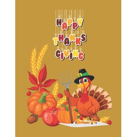Happy Thanksgiving Coloring Book