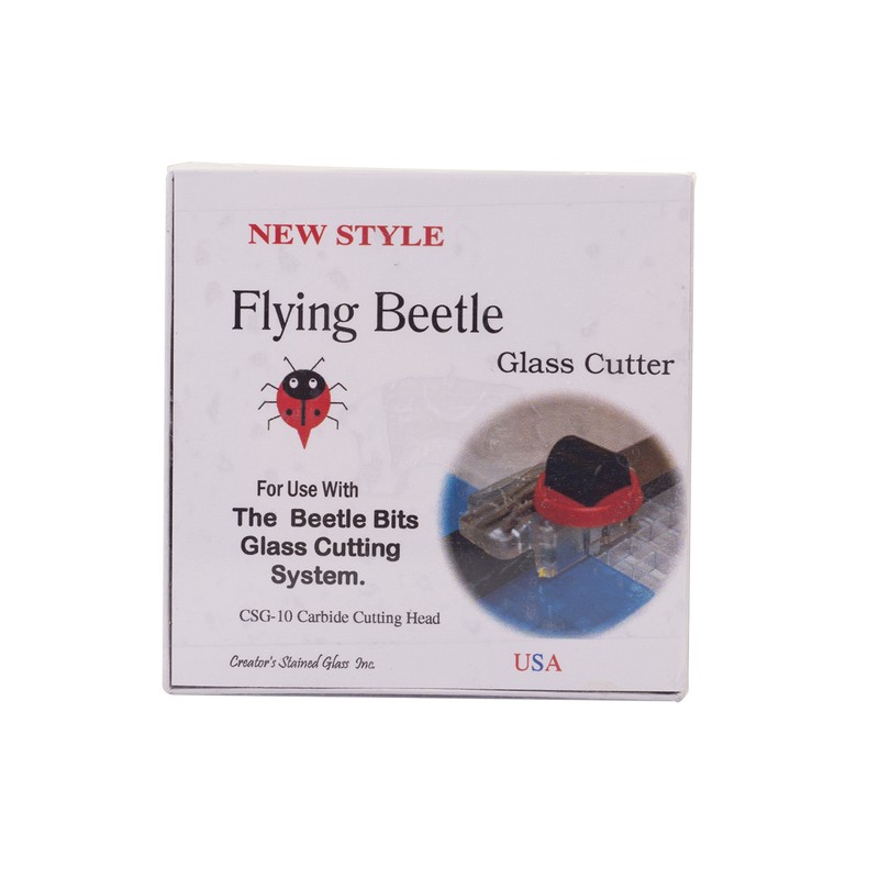 Flying Beetle Cutter by Delphi Glass