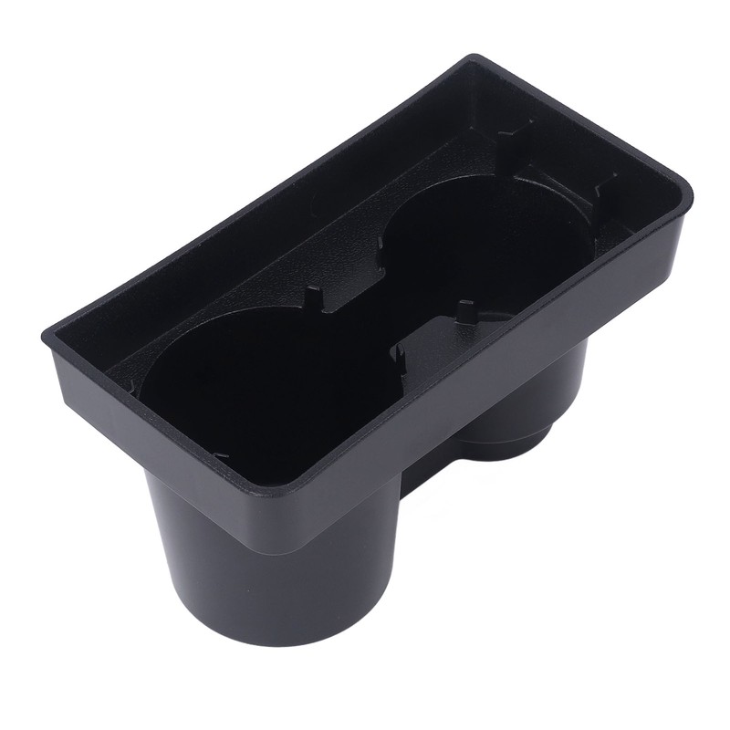 Center Console Cup Holder Insert Cell Phone Drinks Storage Box