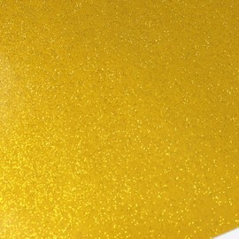 Glitter Gold (Gold) Glossy Approx. A4 Size (Approx. 7.9 x 11.8 inches (20 x 30 cm)-1 Individual item Indoor Glitter Sheet Sticker Sheet for Cutting Sheet Cutting Sticker Sheet Cutting Sticker Sheet