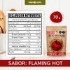 Totopos Keto Botana de Almendra 20 Piezas Horneados (Flamin Hot)