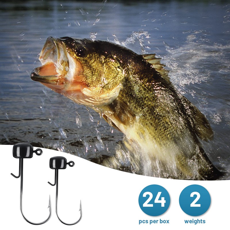 MadBite Ned Rig - Kit de anzuelos para señuelos Suaves