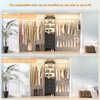 Besiost 96'' Closet Organizer System with 3 Hanging Rods (Without