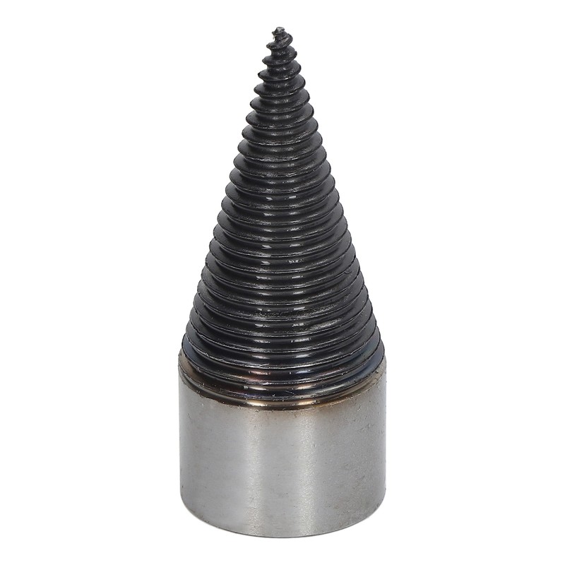 Firewood Bit Ti Coating Carbon Steel Efficient Cutting Wood Splitter