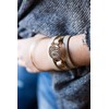 Monogram Leather Wrap Bracelet