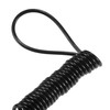X AUTOHAUX Black Motorcycle Disc Lock Cable Universal Anti-theft Wheel