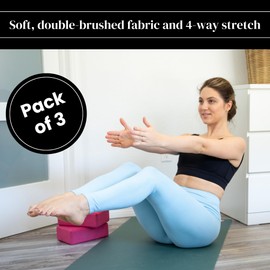 SPXTREME [3 Pack] Tie Dye Leggings for Women Athletic Lounge Yoga Pants 4-Way Stretch Super Soft and Comfy