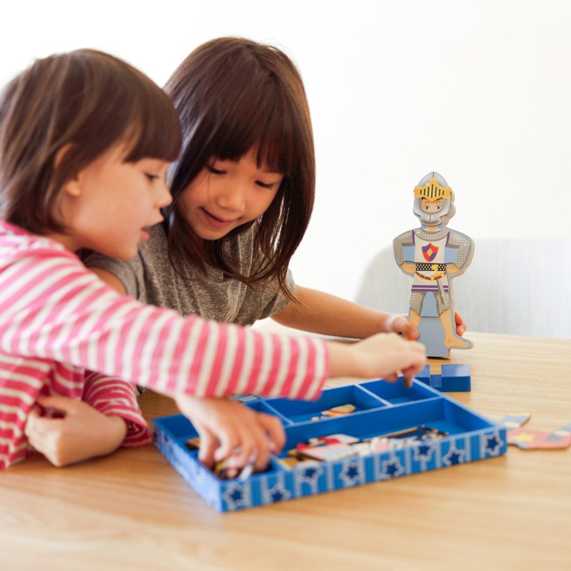 Melissa & Doug Joey Magnetic Wooden Dress-Up Pretend Play Set