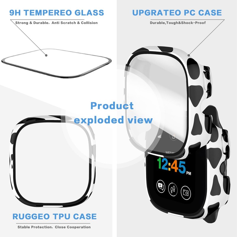Suoman 3-Pack for Verizon Gizmo Watch 3 Case, [ Durable
