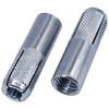 SKIR'CO (6 pcs) Knurled Drop in Anchors M10 x 40