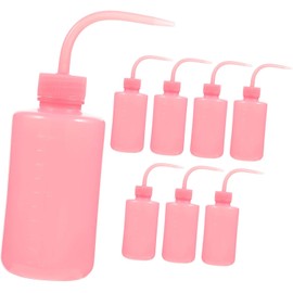 Botella Creativa para Limpiar Pestañas de 250ml Boquilla Cortable y Material Abs Resistente, Paquete de 8 Piezas Adecuado para Uso Profesional y Personal