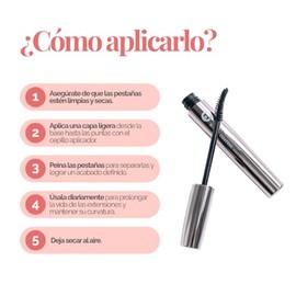 Dlux Professional - Dlux Pro Magic Coating Mascara; Sellador y Mascara para extensiones de pestaña