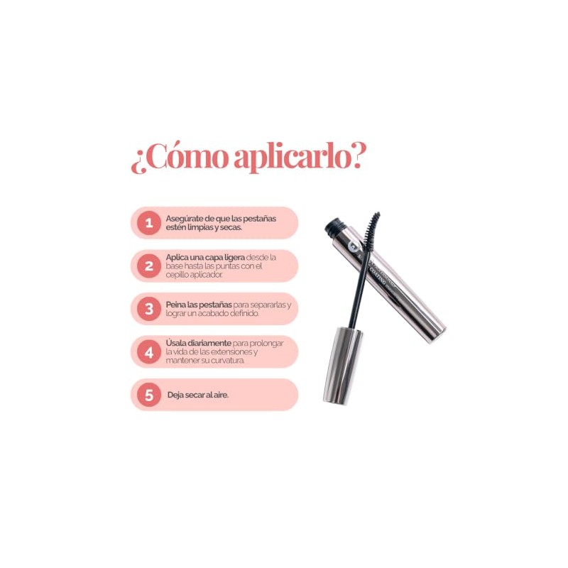Dlux Professional - Dlux Pro Magic Coating Mascara; Sellador y