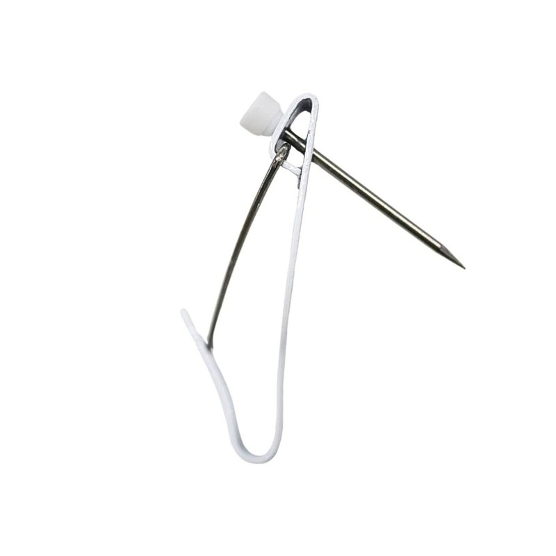 Fukui Metal Crafts F-306S5 Iron Safety X Hook, Large, White,
