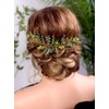 Kercisbeauty - Diadema para novia, accesorio para el pelo, diseño