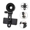 FELTECHELECTR Adjustable Phone Telescope Adapter Clamp for Photography Clip for